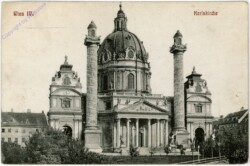 ak104406 Wien 4, Karlskirche