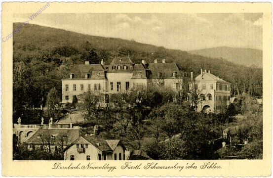 Wien 17, Dornbach-Neuwaldegg, Fürstl. Schwarzenberg'sches Schloss