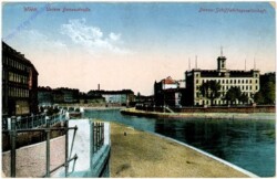 Wien 2, Untere Donaustraße. Donau-Schiffahrtsgesellschaft