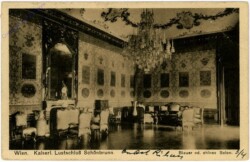 Wien 13, K.k. Lustschloss Schönbrunn, Blauer Salon