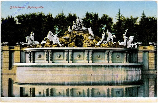 ak104449 Wien 13, Schönbrunn, Neptungrotte