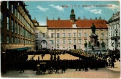 Wien 1, K.k. Hofburg mit Wacheablösung
