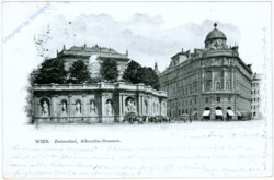ak104472 Wien 1, Albrechts-Brunnen, Ziehrerhof