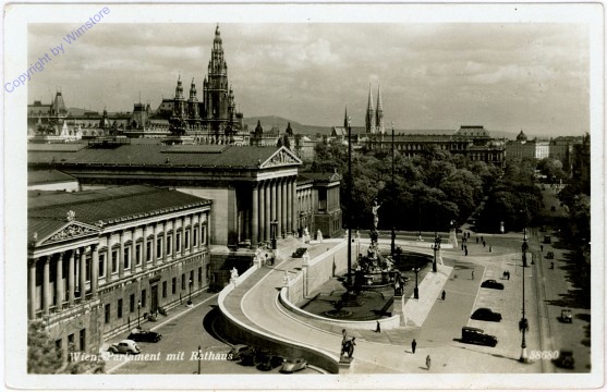 Wien 1, Parlament mit Rathaus