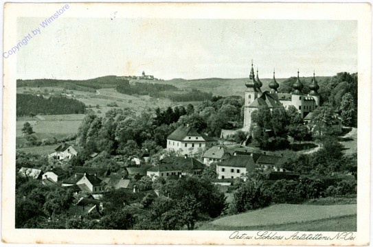 ak104559 Artstetten, Ort und Schloss