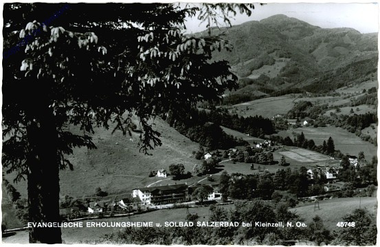Kleinzell, Evang. Erholungsheime und Solbad Salzerbad