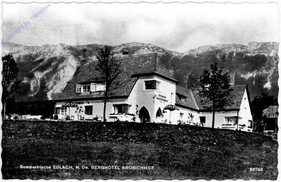 ak104653 Edlach, Berghotel Kronichhof