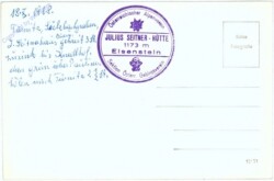 Eisenstein, Julius Seitnerhütte