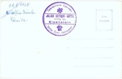 Eisenstein, Julius Seitnerhütte