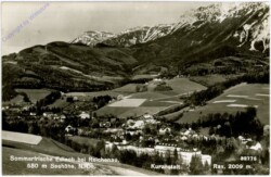 Edlach, Kuranstalt, Rax