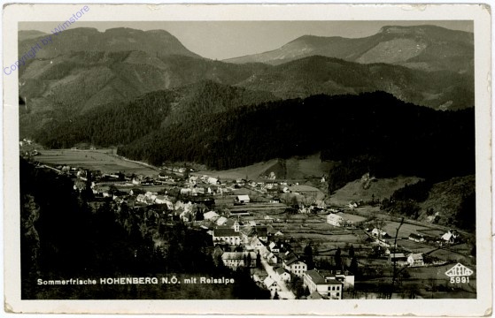 Hohenberg / Lilienfeld, mit Reisalpe