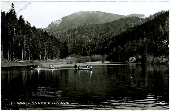 Hohenberg / Lilienfeld, Hinterbergteich