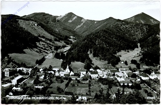 Hohenberg / Lilienfeld, Ortsansicht