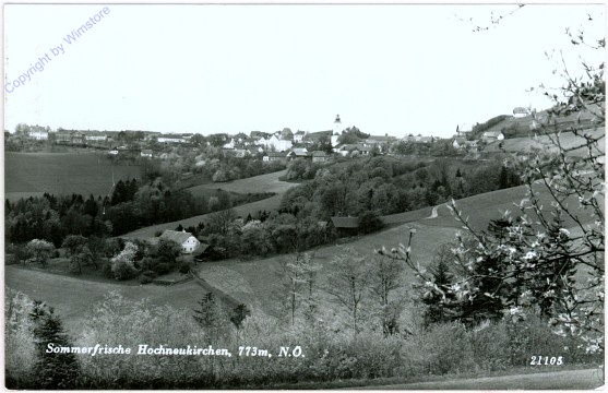 Hochneukirchen, Ortsansicht