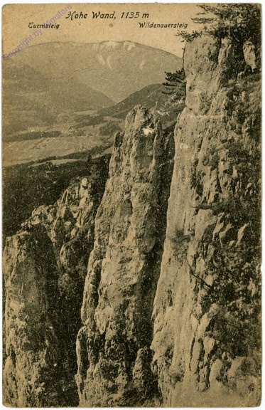 Hohe Wand, Turmsteig, Wildenauersteig