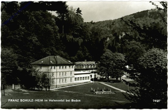 Baden, Helenental, Franz Schulz-Heim