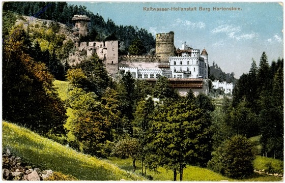 Hartenstein, Burg, Kaltwasser-Heilanstalt
