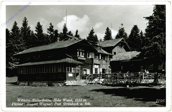 Hohe Wand, Wilhelm-Eicherthütte