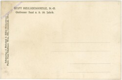 Heiligenkreuz, Goldener Saal a.d. 18. Jahrhundert