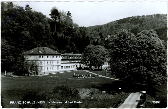 Baden, Helenental, Franz Schulz-Heim