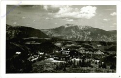 Hirschenkogel, Liechtensteinhaus gegen Schneeberg