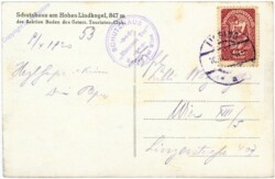 ak104931a Hoher Lindkogel, Schutzhaus