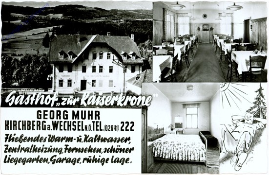 Kirchberg am Wechsel, Gasthof "zur Kaiserkrone"