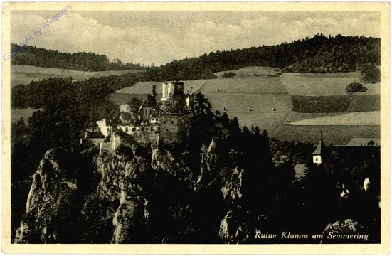 Klamm am Semmering, Ruine