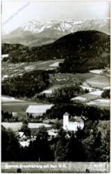 Gloggnitz, Schloss Kranichberg mit Rax