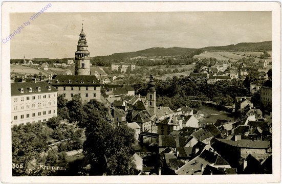 Český Krumlov (Krummau), Ortsansicht