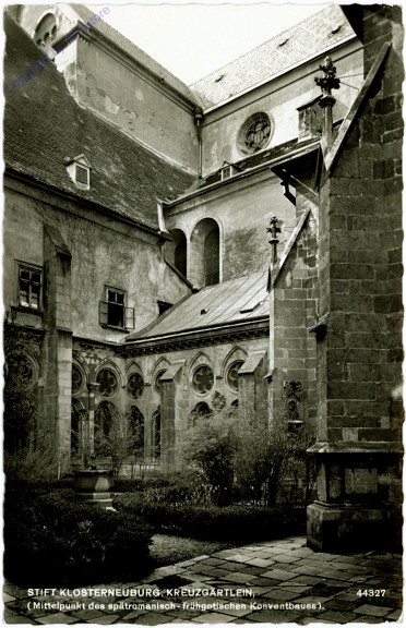 Klosterneuburg, Stift, Kreuzgärtlein