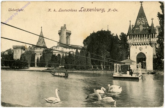 Laxenburg, K.k. Lustschloss, Überfuhr