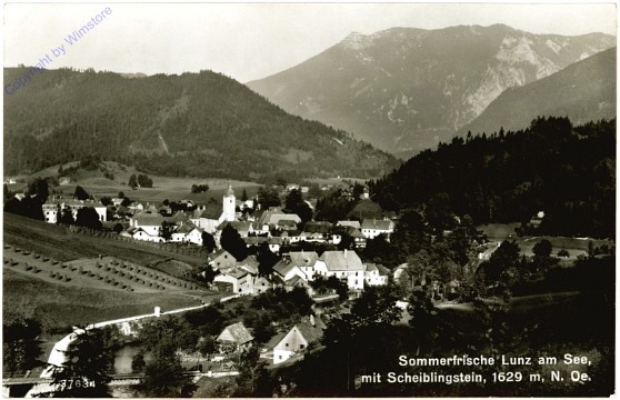 Lunz am See, mit Scheiblingstein