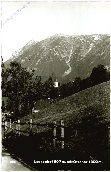 Lackenhof, mit Ötscher