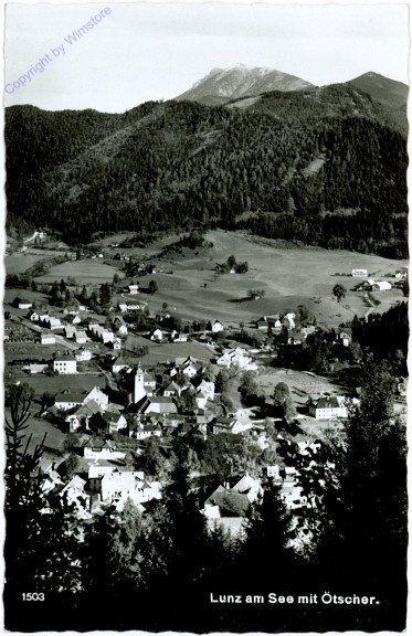 Lunz am See, mit Ötscher