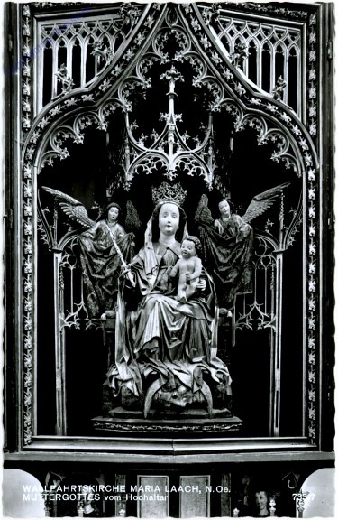 Maria Laach, Wallfahrtskirche, Muttergottes vom Hochaltar