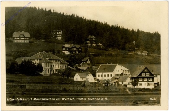 Mönichkirchen, Ortsansicht