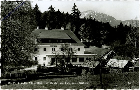 ak105211 Mariahilfberg, Gasthof Huber