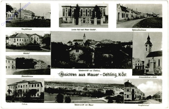 ak105214 Mauer-Öhling, Multiansicht