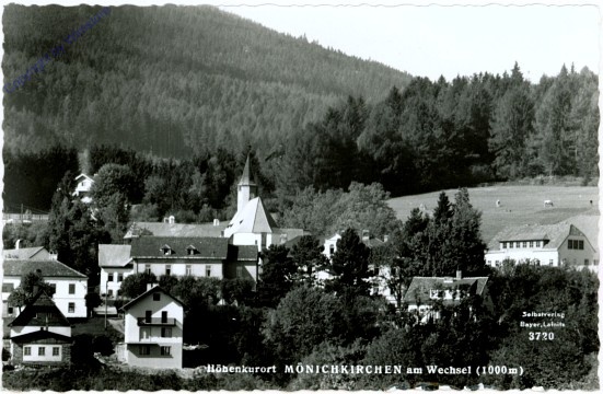 Mönichkirchen, Ortsansicht