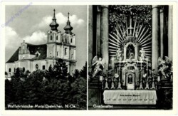 Maria Dreieichen, Wallfahrtskirche, Gnadenaltar