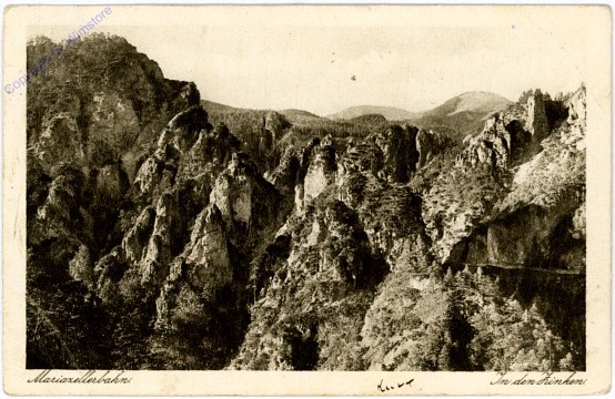 Mariazellerbahn, in den Zinken