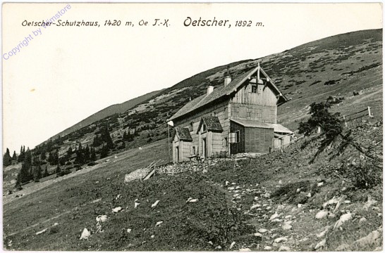 Ötscher, Oetscher-Schutzhaus