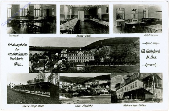 ak105374 Ober Rohrbach, Erholungsheim der Krankenkassenverbände Wien