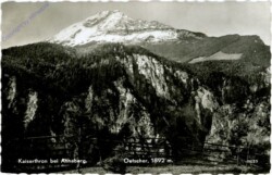 Ötscher, Kaiserthron bei Annaberg