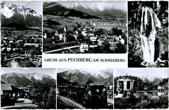 ak105388 Puchberg am Schneeberg, Multiansicht