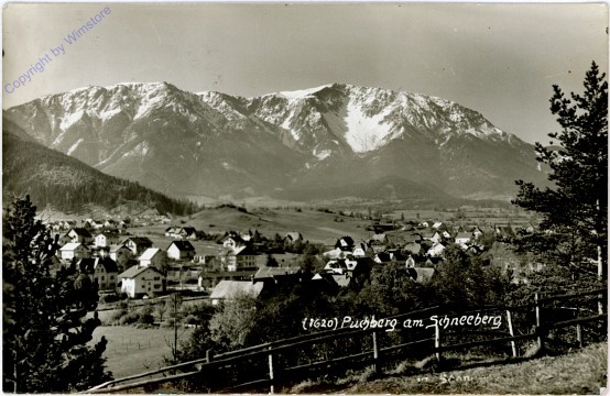 ak105436 Puchberg am Schneeberg, Ortsansicht