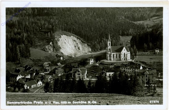 Prein an der Rax, Ortsansicht