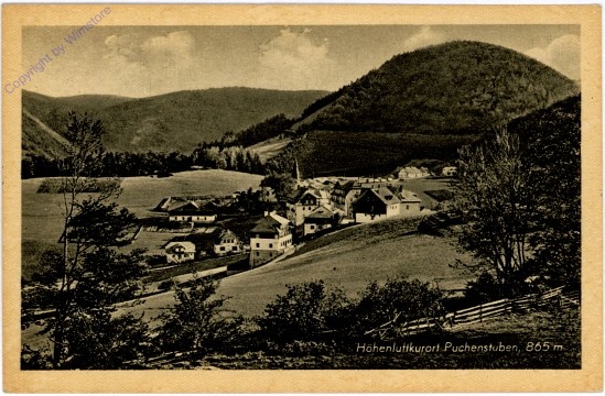 Puchenstuben, Höhenluftkurort