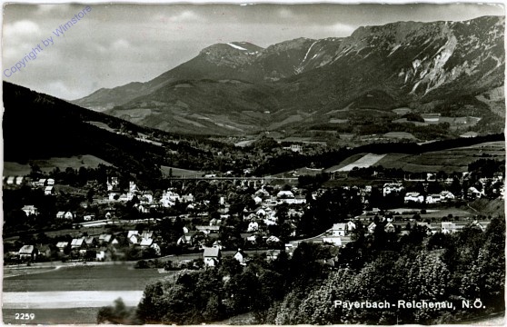 ak105453 Payerbach, Reichenau